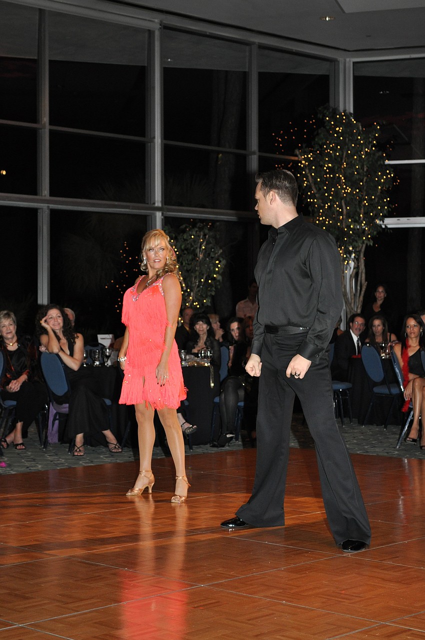 The spotlight dance featured Danas Jaksevicius, Susan Jones and Sid Pocius