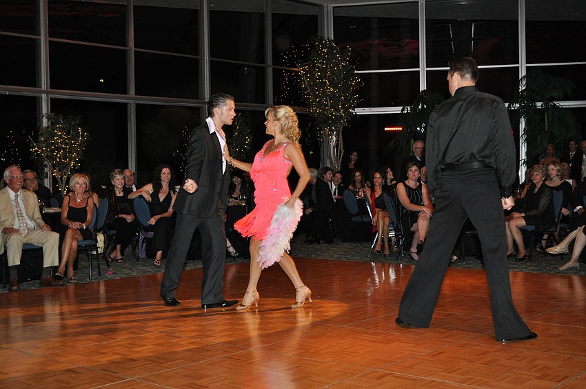 The spotlight dance featured Danas Jaksevicius, Susan Jones and Sid Pocius
