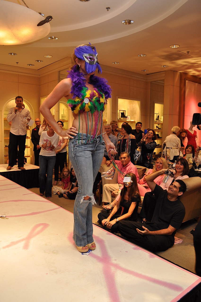 Molly Klauber models 