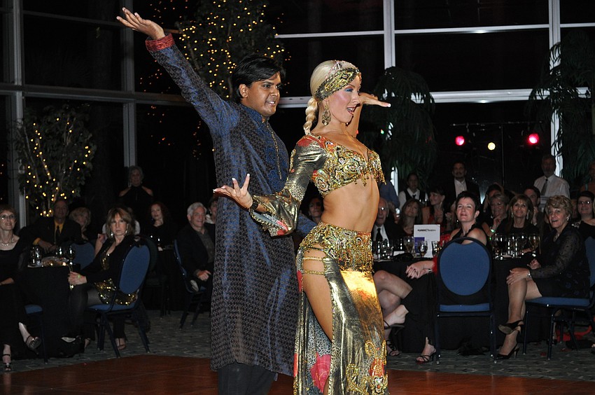 Anand Pallegar danced with Elizabeth Cartier