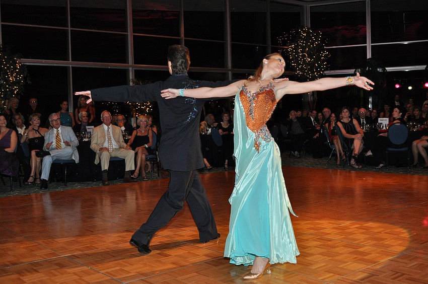 Frederic Palluel danced the waltz with Ivana Varga