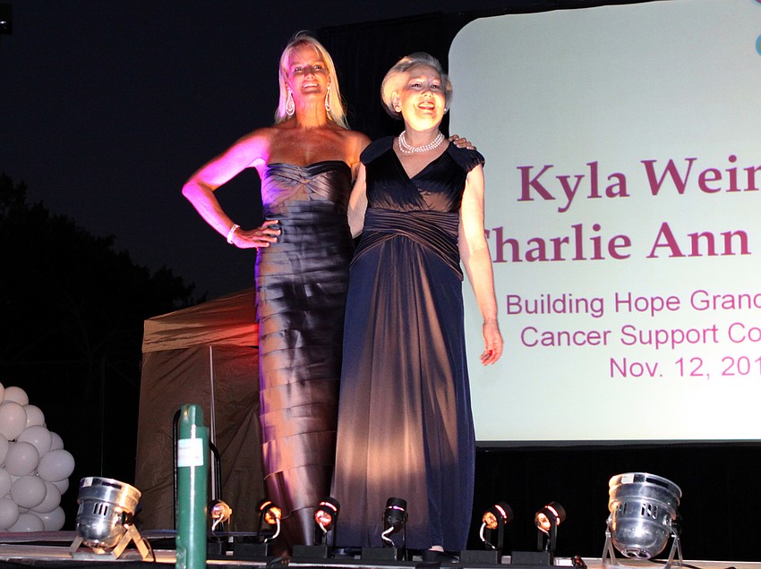 Chris Pfahler and Sydney Goldstein model for Sarasota Ballet's 20th Anniversary Gala