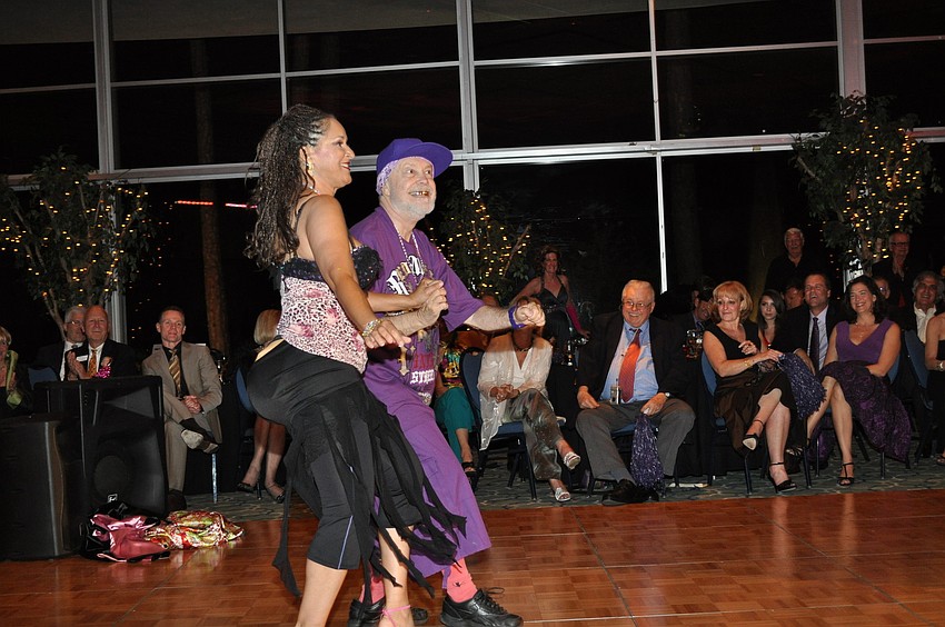 Bob Plunket danced with Margaret Burns