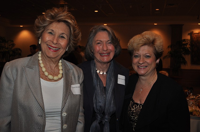 Carol Siegler, Mary Lou Winnick and Janice Zarro