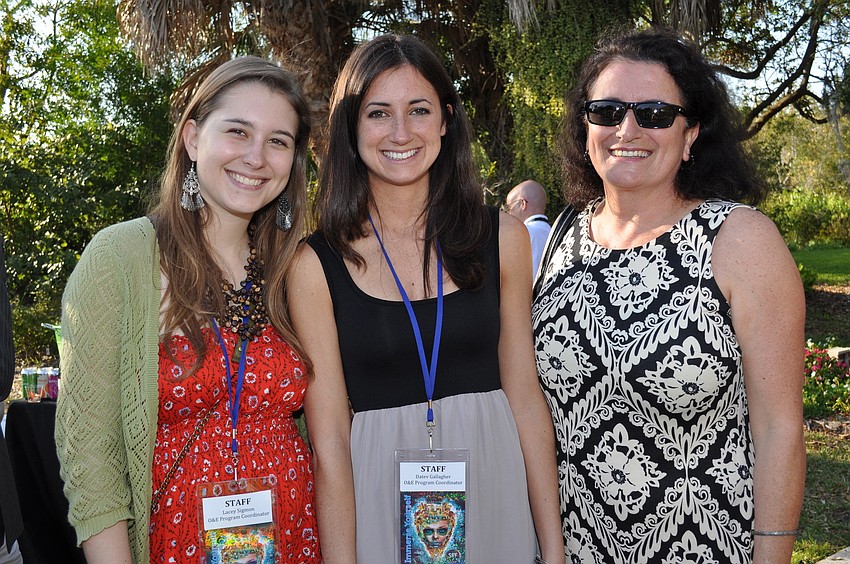 Lacey Sigmon, Datev Gallagher and Brigitte Gallagher