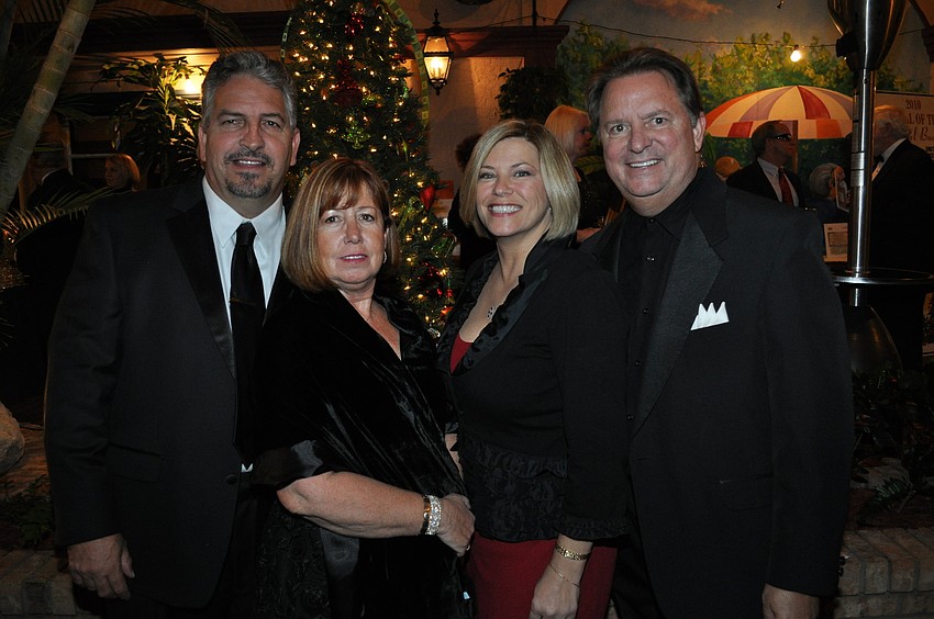 Gary and Eileen Simone with Angela Massaro-Fain and John Fain