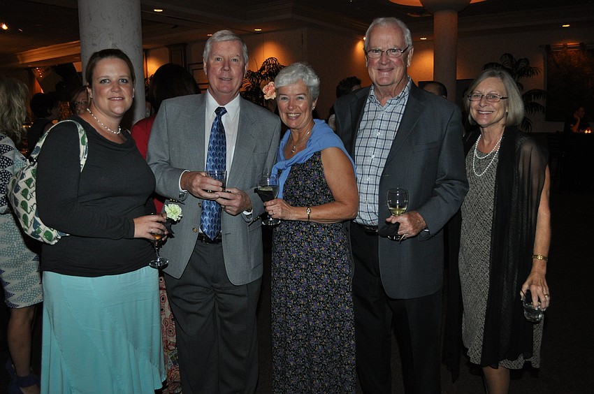 Lois Simpson, John and Marilyn Stinson and Paul and Jean Simpson