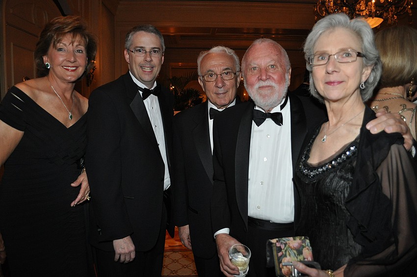 Tina Skestos, Joe McKenna, Hagop Mekhjian, George Skestos and Mrs. Mekhjian