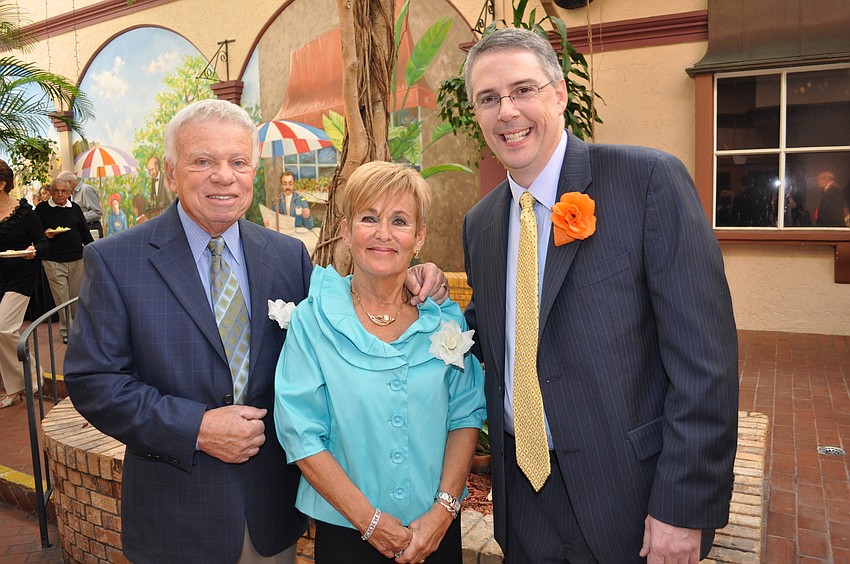 Co-chairs Mort and Bunny Skirboll and Sarasota Orchestra President/CEO Joe McKenna