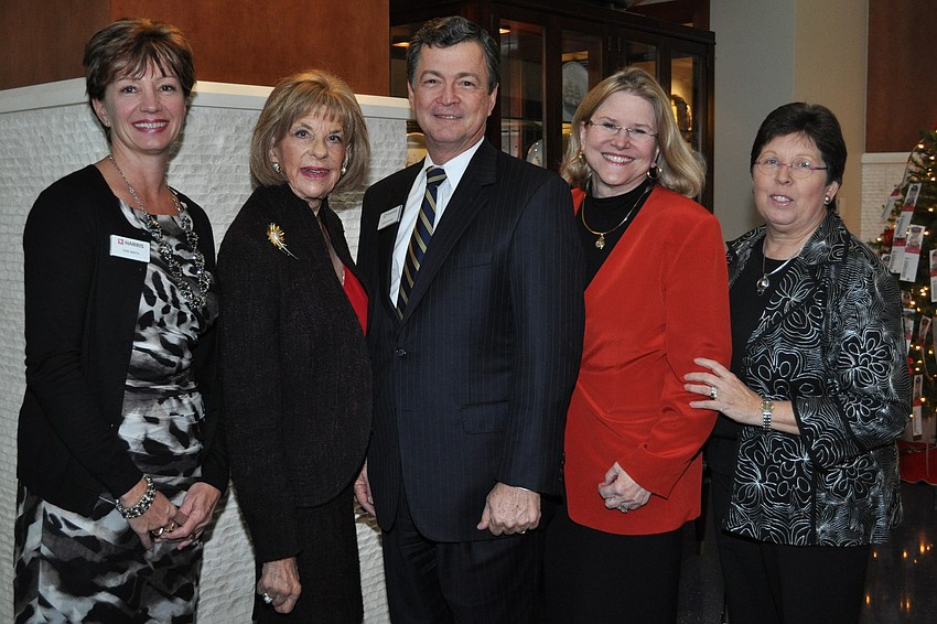Deb Smith, Gloria Moss, Gary Heard and Joan Kayser