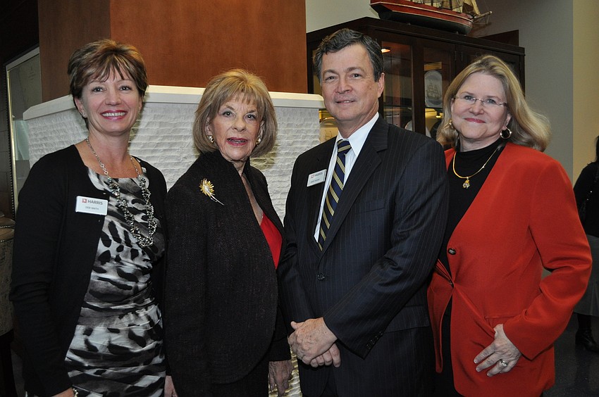 Deb Smith, Gloria Moss, Gary Heard,  Joan Kayser and Martha Honey