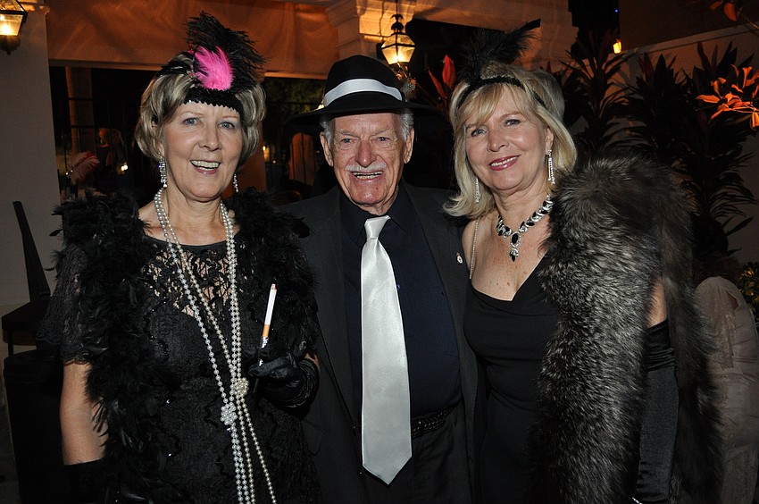 Louise Spellman, George Graydon and Betty Bowie