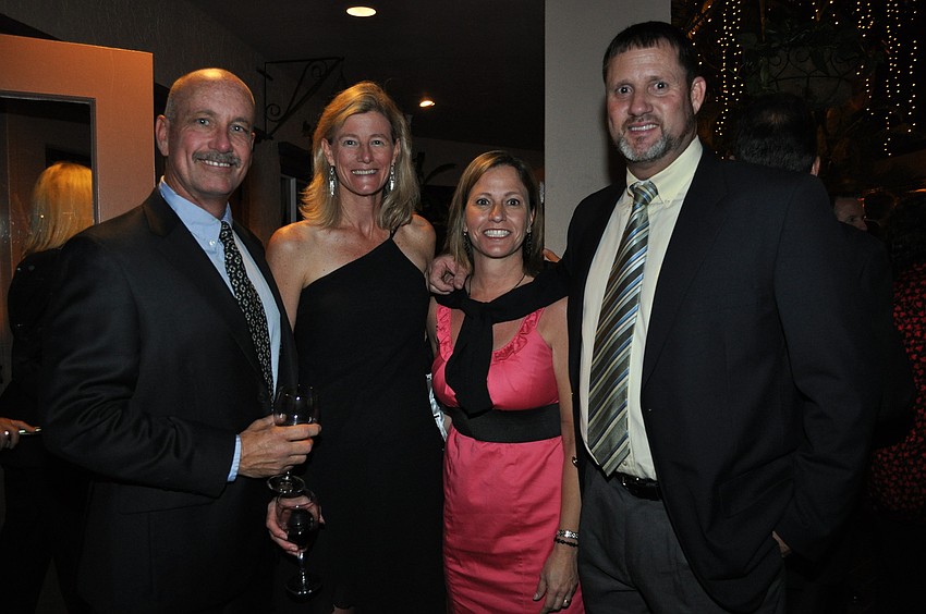 Scott and Laura Spencer with Karen and Tom Peacock