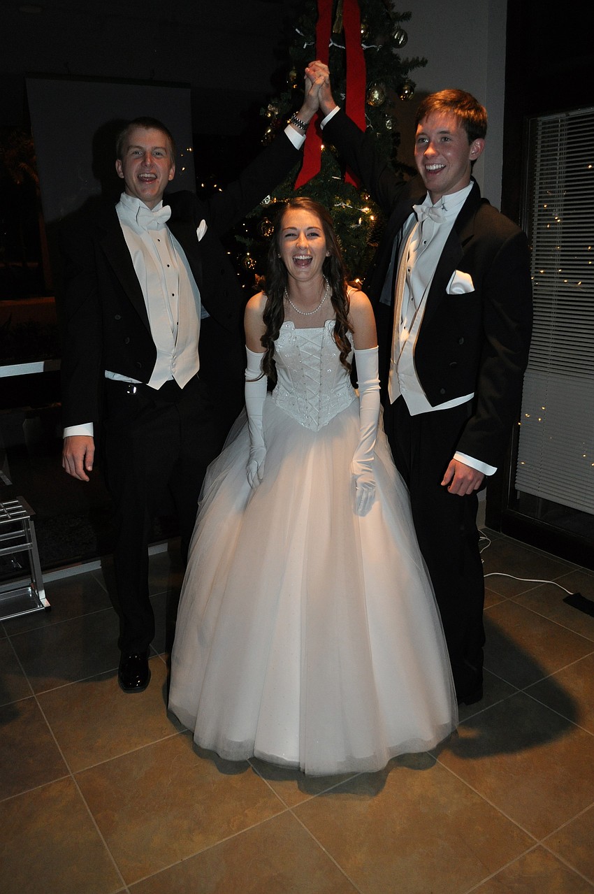 Bobby Stanell, Ashley Falkner and Blake Myer