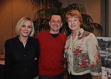 Board President Hillary Steel, Artistic Director Iain Webb and Business Director Mary Anne Servian