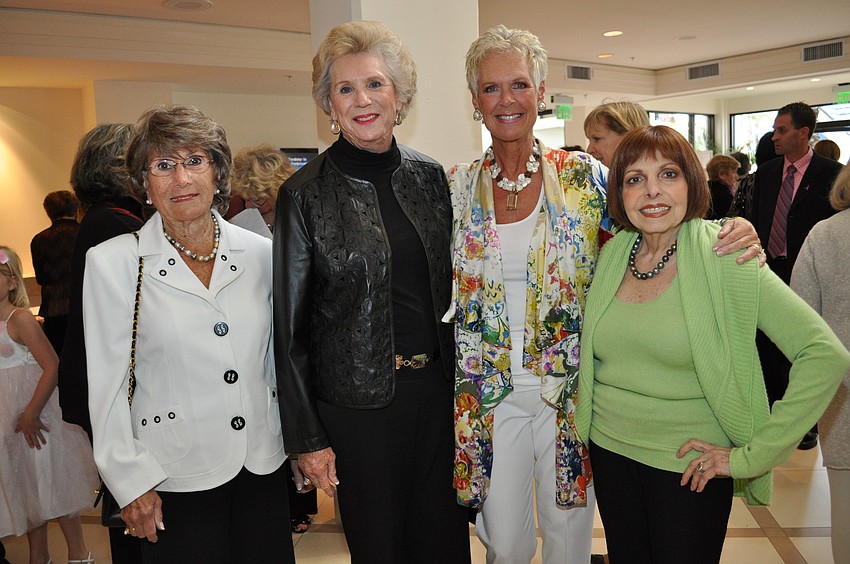 Arline Steinberg, Esta Grocer, Diana Houston and Stephanie Fisher-Mathews