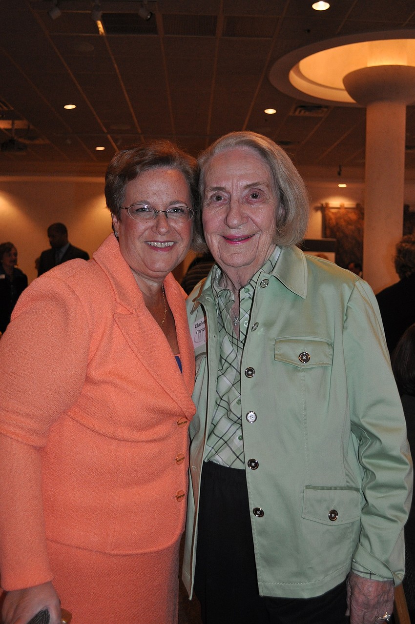 Jocelyn Stevens and Charlotte Graver