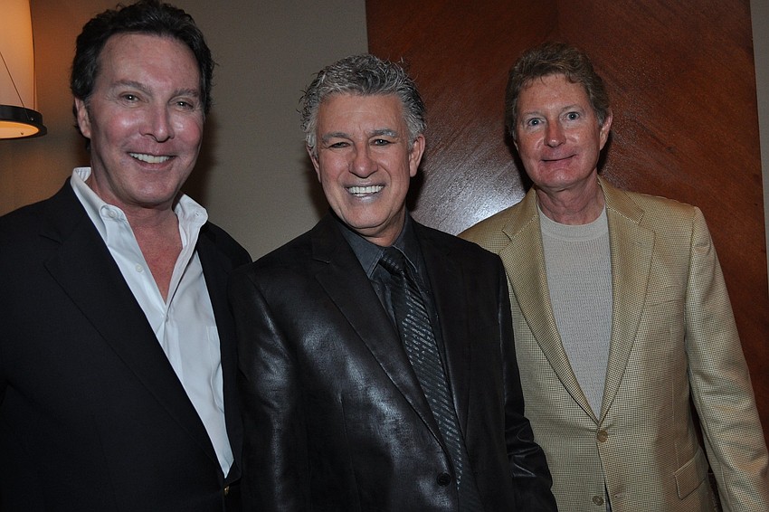 Rob Stuffings, Asolo Producing Artistic Director Michael Donald Edwards and Tom Perkins