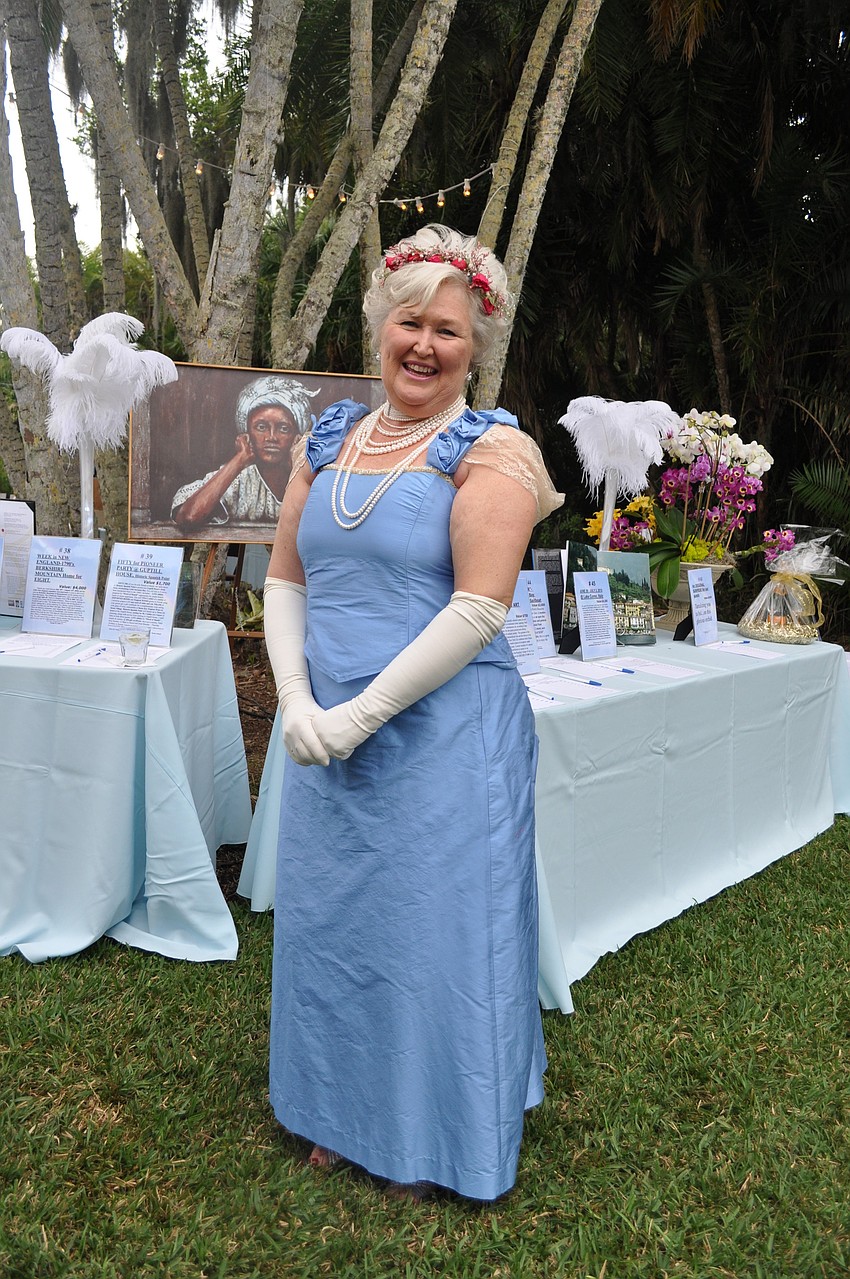 Cindy Stuhley at Historic Spanish Point's 