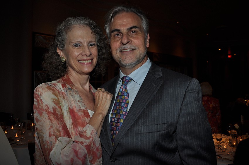 Stephanie Sundine and Maestro Victor DeRenzi in 2010.