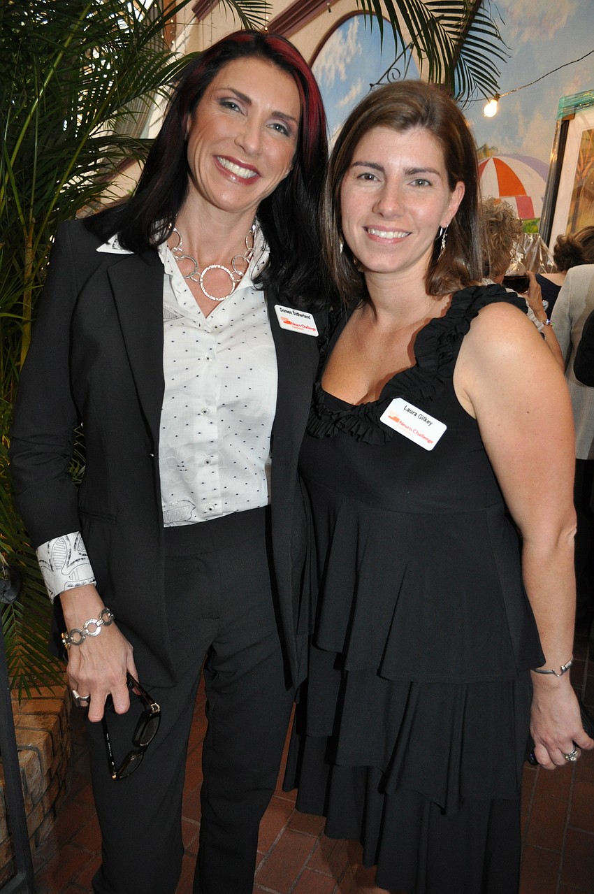 Doreen Sutherland and Laura Gilkey