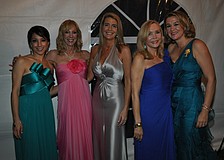 Chairwomen Amie Swan, Lynn Morris, Nora Johnson, Margaret Wise and Pauline Joerger