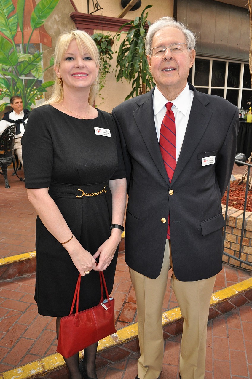 Kristin Szafraniec and Chairman Don Kayton