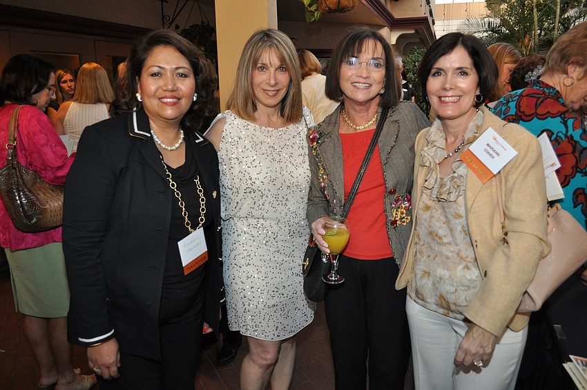 Rosemarie Tamunday, Vivien Kalvaria, Marilyn Goldman and Marianne Cohen