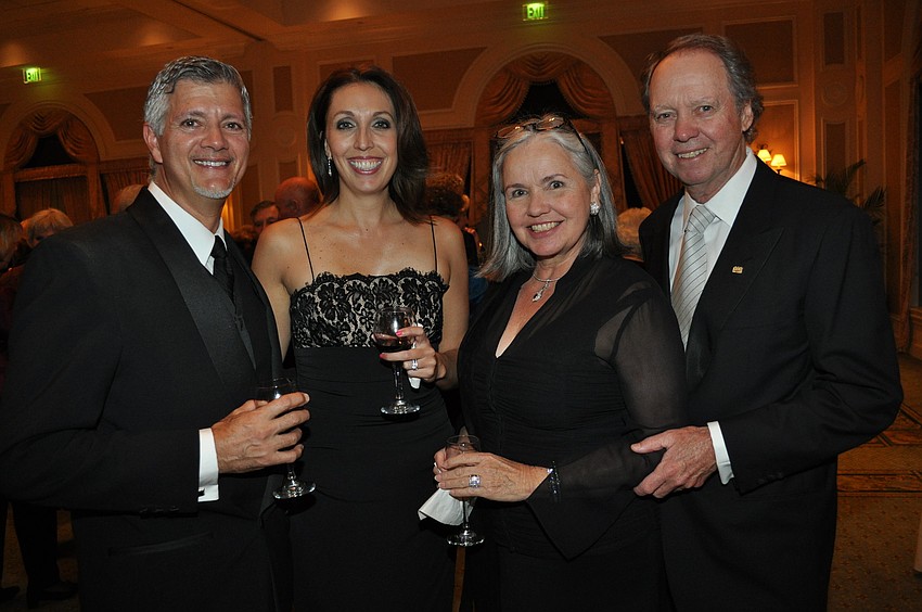 Ken and Jennifer Tarasi with Suzanne and Hank Foster