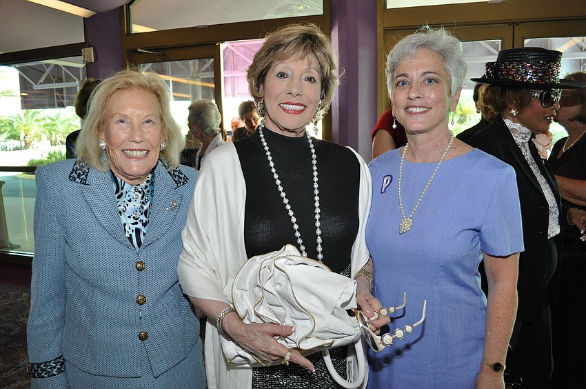 Joyce Tate, Lee Peterson and Jan Chester