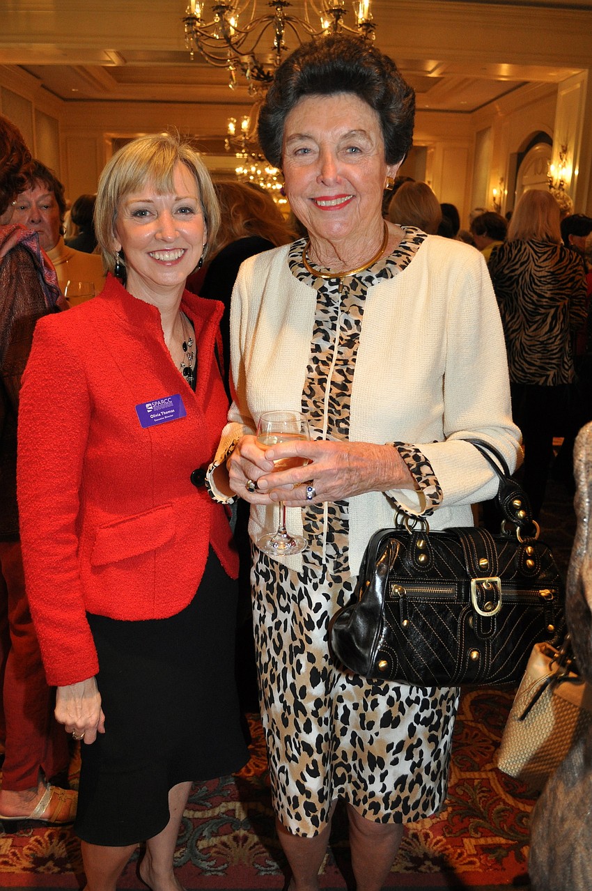 Olivia Thomas and Jean Gay