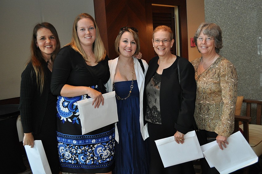 Jamie Thompson, Carrie Endee, Heather Woolums and Kay Wightman