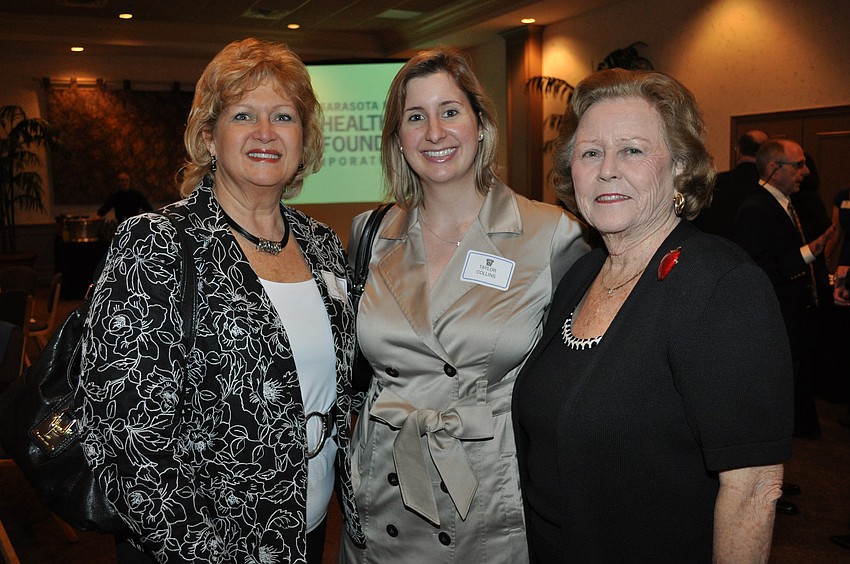 Susan Tollerton, Taylor Collins and Shirley Ritchey