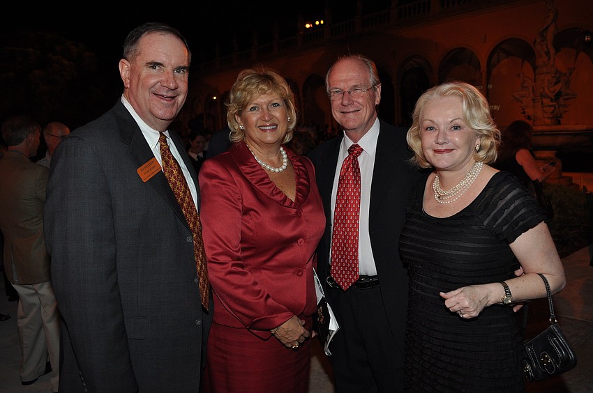 Jim and Susan Tollerton with Dr. Richard and Monica Van Buskirk