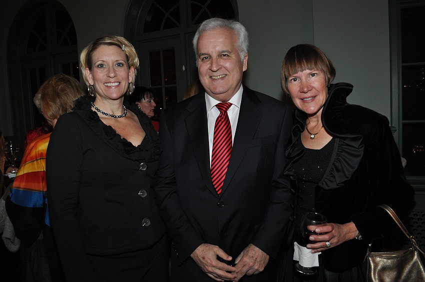 Elisabeth Tucker, Jimmy Pritchard and Barbara Dumbaugh