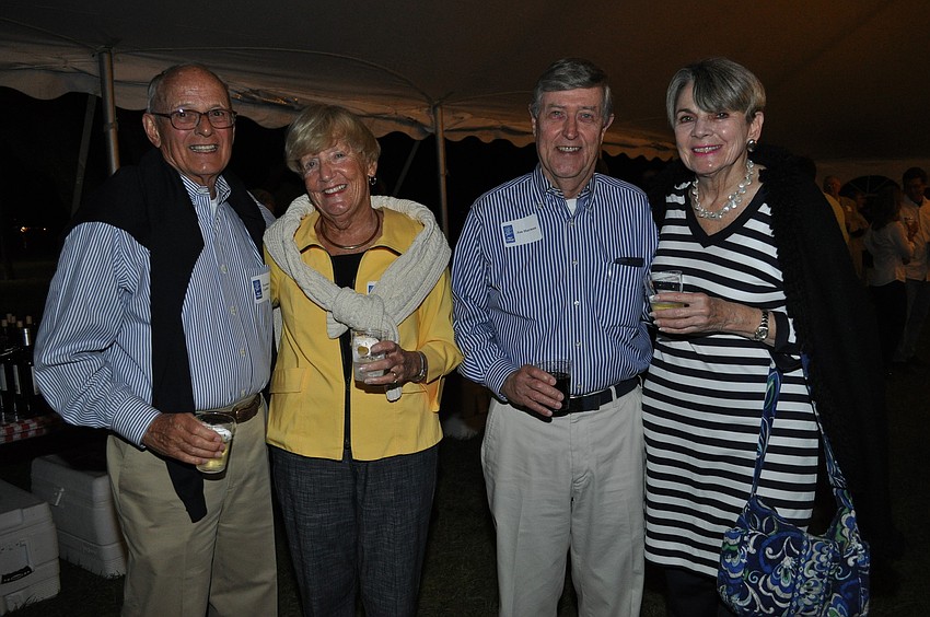 Bud and Fran Updike with Jim Harman and Connie Eastburn