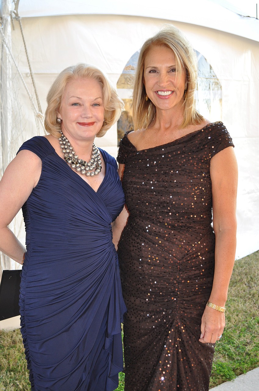 Co-Chairwoman Monica Slater Van Buskirk and Annarita Nora Scott