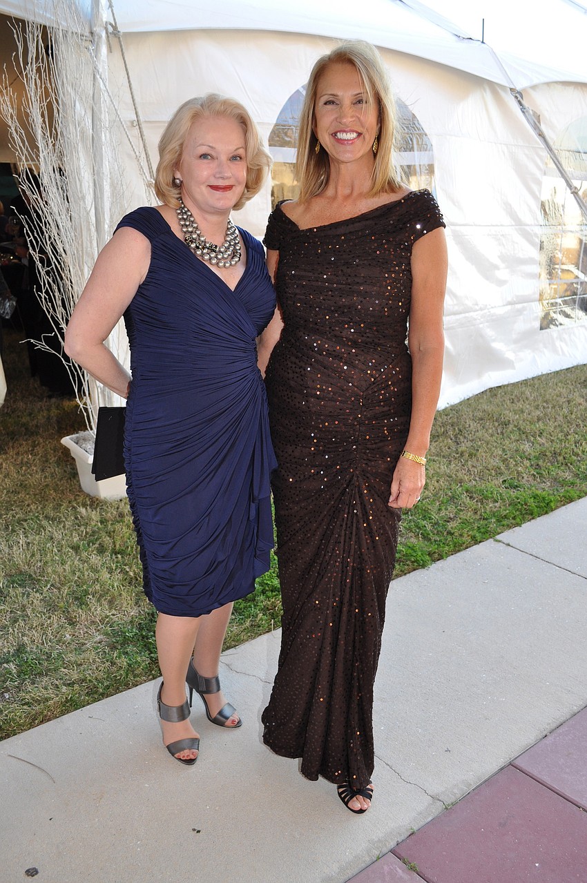 Co-Chairwoman Monica Slater Van Buskirk and Annarita Nora Scott