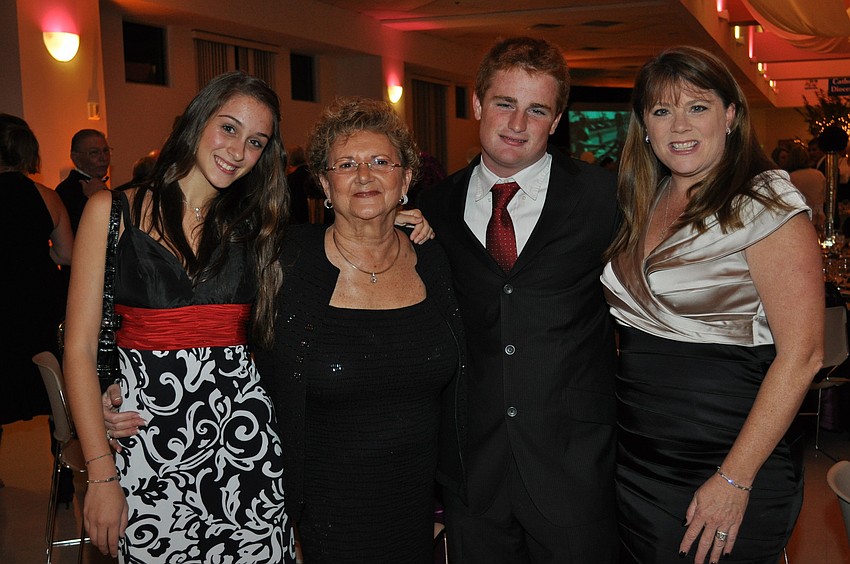 Sophia Vardaro, Maria DeSanto, Andrew Sileo and Patti Sileo