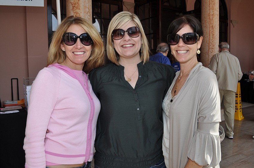 Sheryl Vieira, Megan Micale and Nicole Kaney
