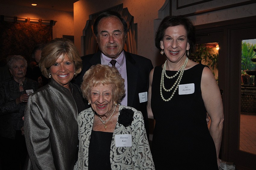 Judy and Robert Vigder, Sue Jacobson, Florence Katz