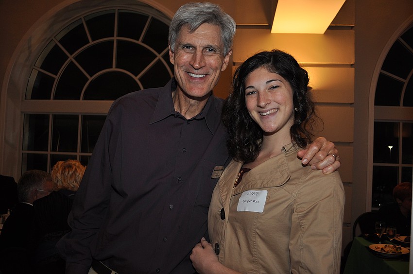Ted Voss and his daughter Cooper Voss