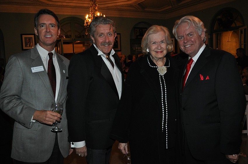 Andrew Walker, Phil King, Jane Smiley and Dennis Stover