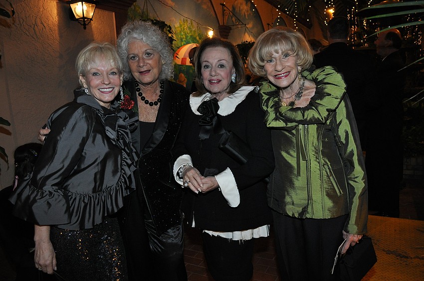 Elisabeth Waters, Janet Hunter, Rickie Paley and Flori Roberts