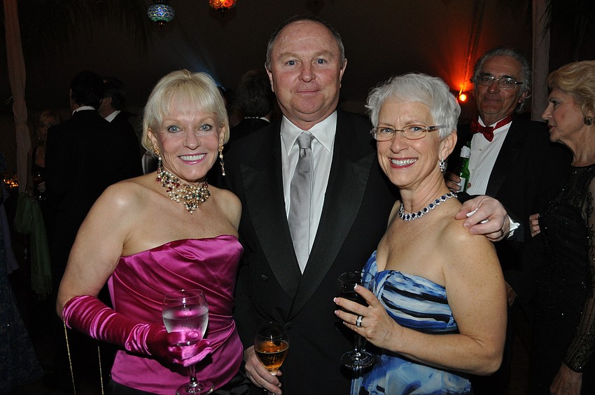 Elisabeth Waters with John and Betsy Kane-Hartnett
