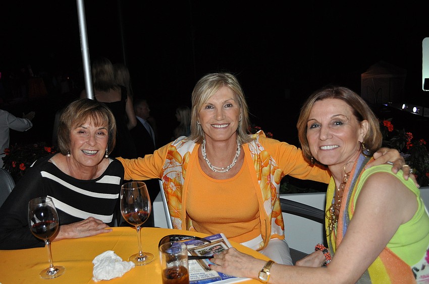 Marie Watts, Isabella Paspa and Connie Niro