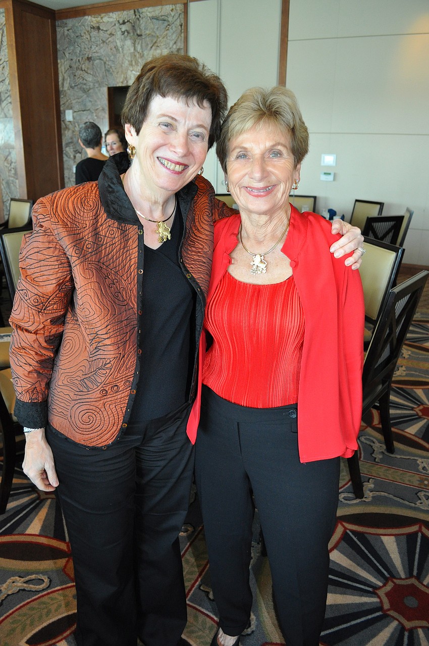 Hannah Weinberg and Marilyn Shuman