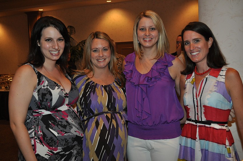 Chairwoman Kyla Weiner, Bri Oliva, Kristiana Serbin and Lydia Chapdelain