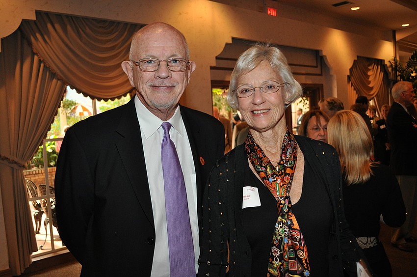 Honoree Paul Welch and Sue Michel