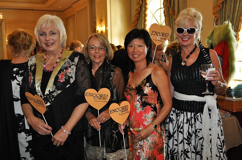 Carol Westfall, Ginny Combs, Phyllis Werber and L. Michelle Firth